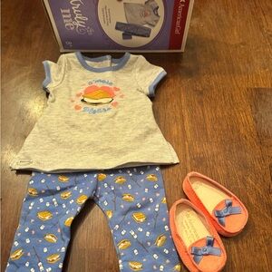 American Girl Smore Fun pajamas for 18” doll